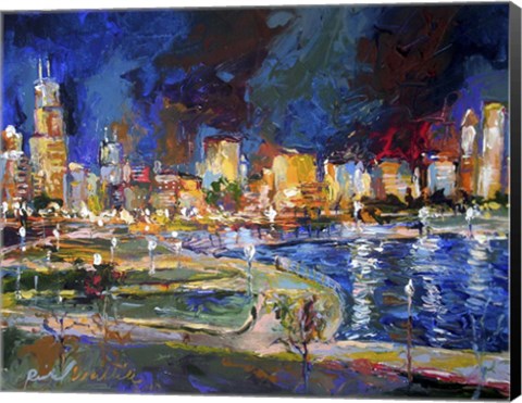 Framed Chicago Print