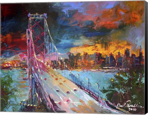 Framed San Fran Print