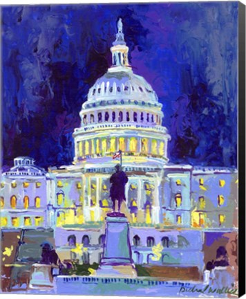 Framed Washington D C Print