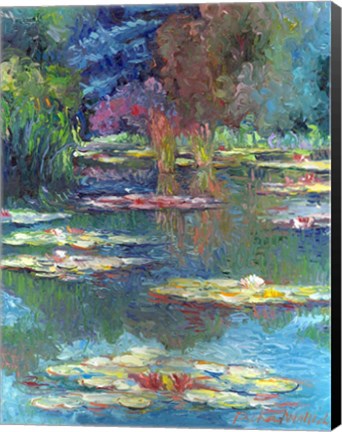 Framed Lilies 5 Print