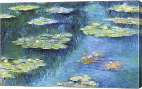 Framed Botanical Garden Lilies 1 Print