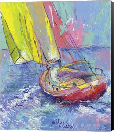 Framed Sailboat Print