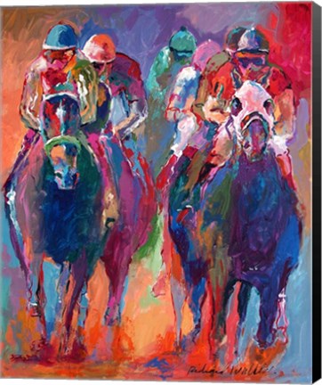 Framed Derby 2 Print