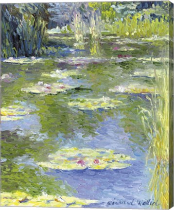 Framed Lilies 1 Print