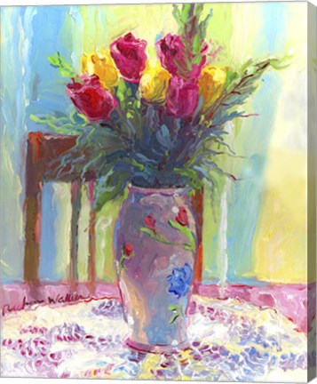 Framed Roses 4 Print