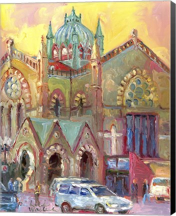Framed Church Print