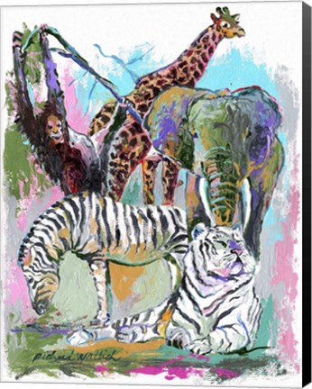 Framed Animals Print