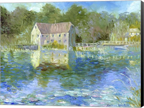 Framed Old Mill Print