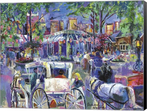Framed Tavern On The Green 2 Print