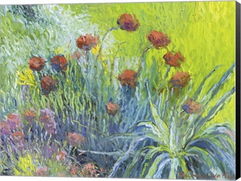 Framed Art Flowers 1 Print