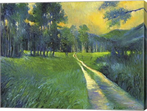 Framed Crestone Path Print