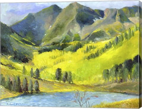 Framed Marron Bells Print