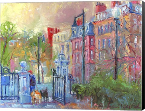 Framed Boston Print