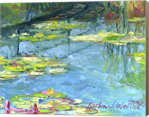 Framed Lilies 6 Print