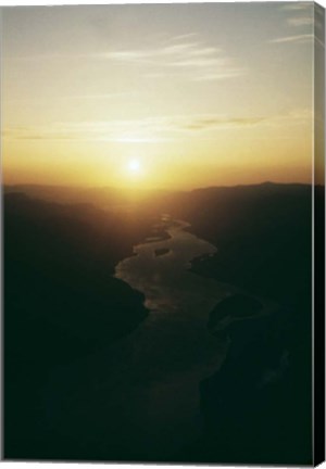 Framed Columbia River Print