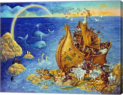 Framed After The Flood Print