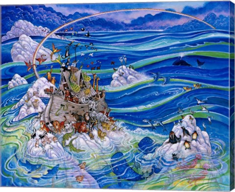 Framed Noah&#39;s Triumph Print