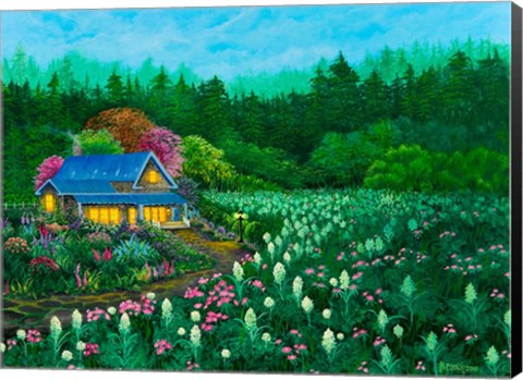 Framed Paradise Cove Print
