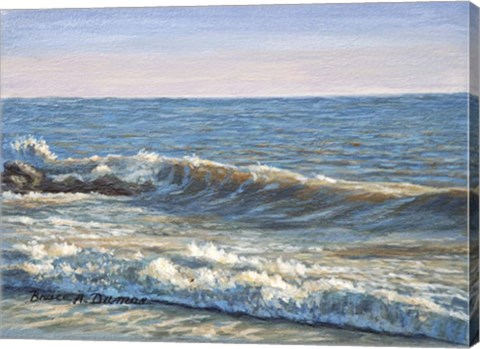 Framed Catch The Wave Print