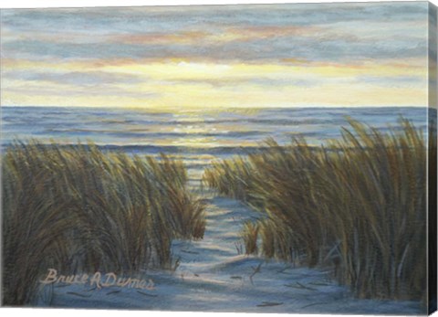 Framed Sandy Shore Print