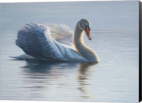 Framed In To The Light Print