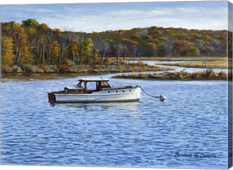 Framed Wooden Boat In Essex Print