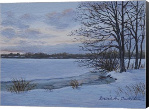 Framed Winter Whisper Print