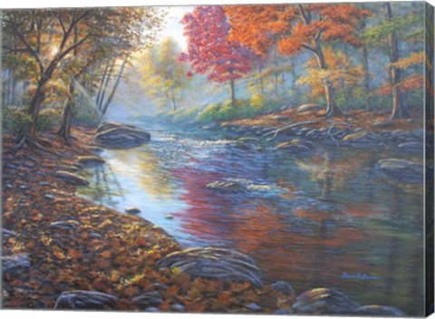 Framed Autumn Glow Print