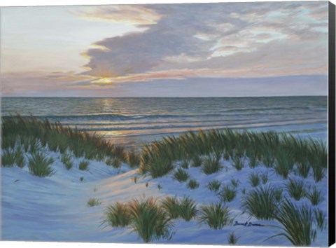 Framed Fort De Soto Sunset Print