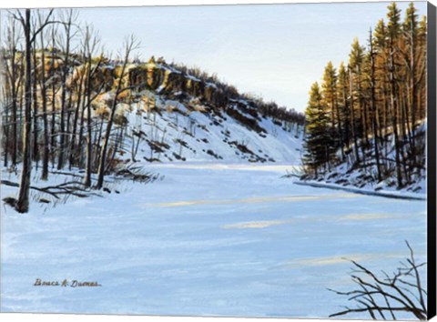 Framed Mirror Lake Print