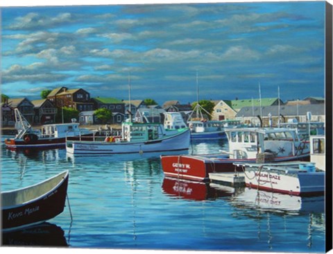 Framed Before The Storm Print