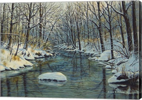 Framed Peaceful Sanctuary Print