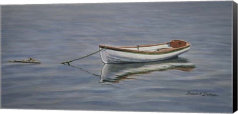 Framed Reflective Dinghy Print