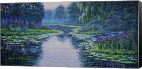 Framed Lilyscape Print