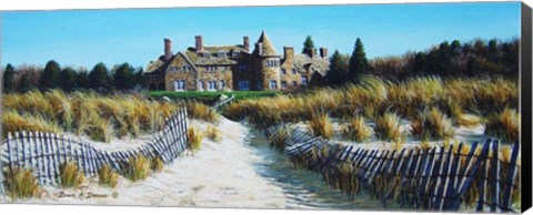 Framed Watch Hill Mansion Print