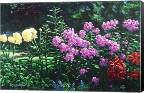 Framed Ravens&#39; Garden Print