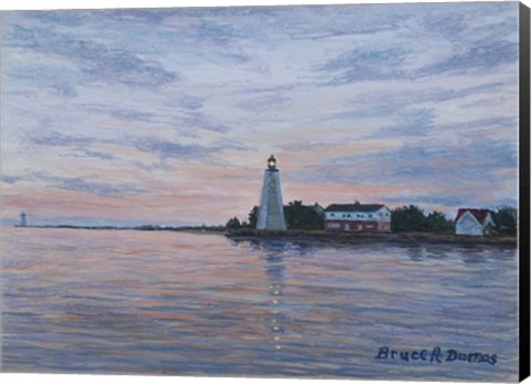 Framed Old Saybrook Light Print