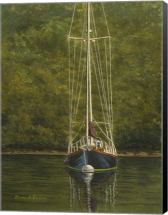 Framed Essex Sailboat Print