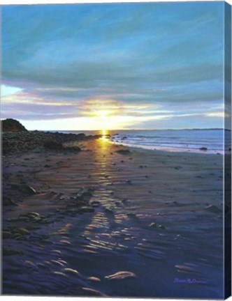 Framed Watch Hill Glow Print