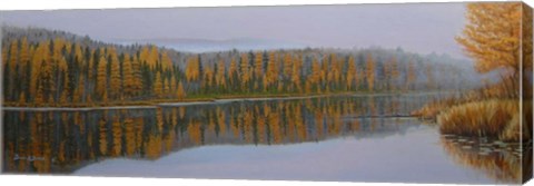 Framed New Hampshire Reflection Print