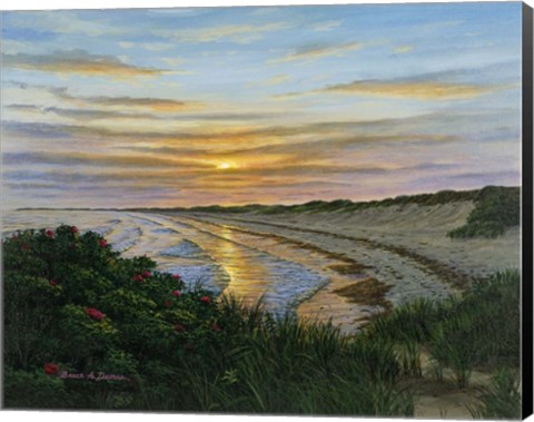 Framed End Of A Perfect Day Print