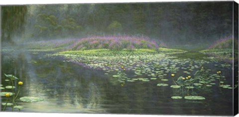 Framed Pecks Mill Pond Print