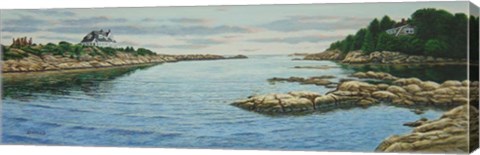 Framed Goose Neck Cove Print