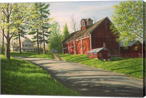 Framed Stuart Farm Print