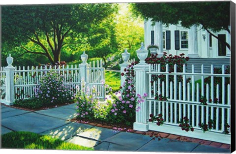 Framed Southport Mansion Print