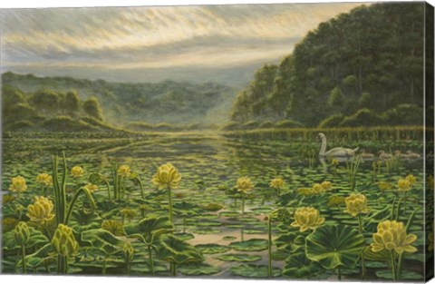 Framed Westerly Pond Print