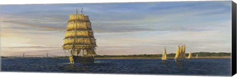 Framed Spirit Of Newport Print