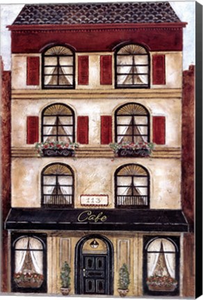 Framed Storefront Cafe Print