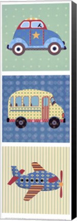 Framed Getting Around Print