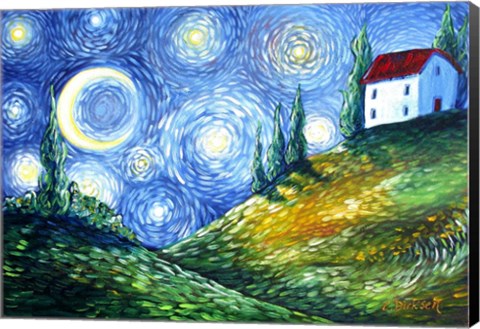 Framed Look to the Stars Print
